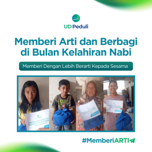 Berbagi di Bulan Maulid Nabi
